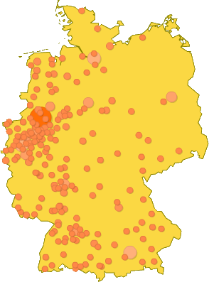 Besuche nach Region